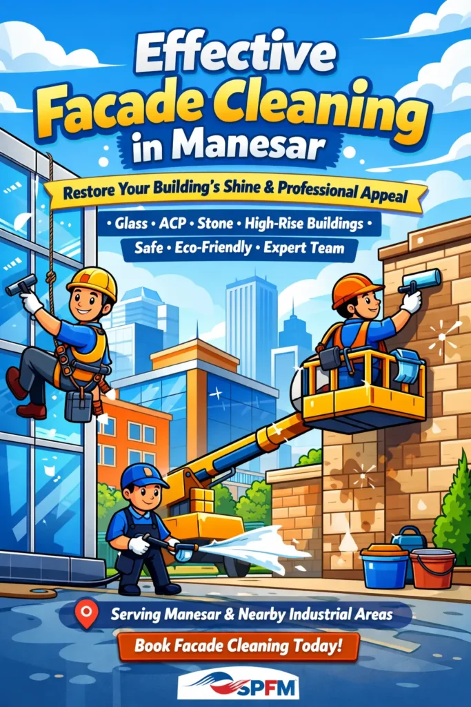 Effective facade cleaning services in manesar